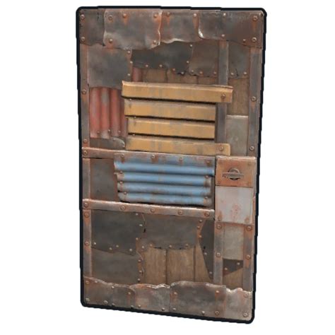 how long does a sheet metal door take to decay|How to destroy a Sheet Metal Door in Rust (5 Easy .